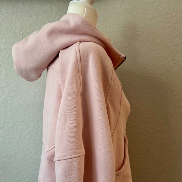 Lululemon Scuba Oversized 1/2 Zip Hoodie Light Pink W3DM4S Size XS/S - Picture 4 of 8